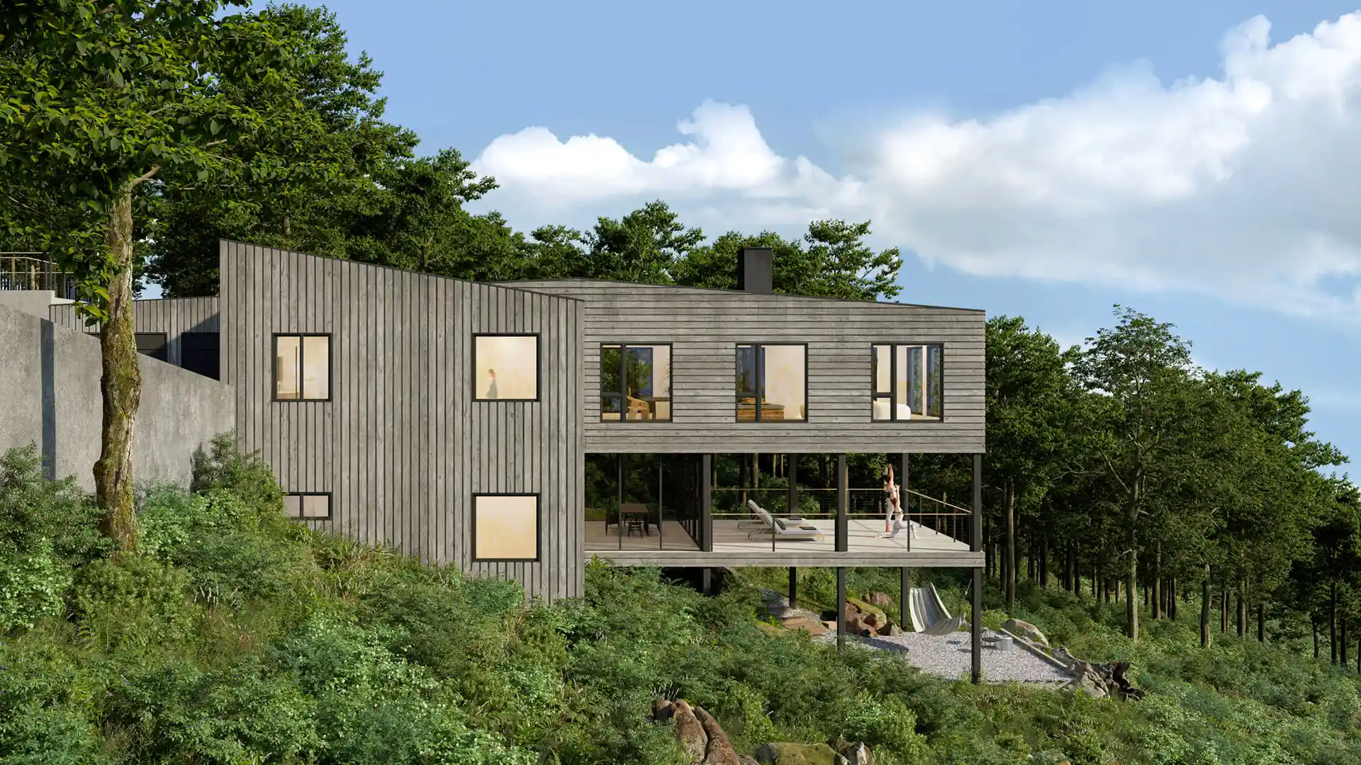 Elk View Contemporary Luxury Homes Near Asheville, NC